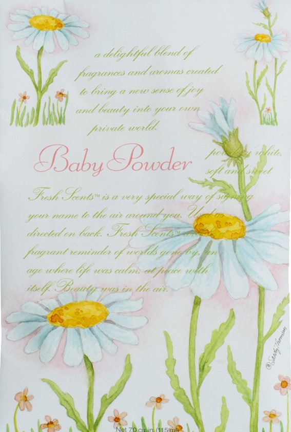 מעטפת ריח – BABY POWDER