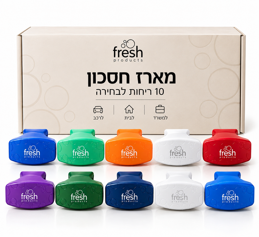 מארז חיסכון קליפס ריחני לשירותים 10 יחידות